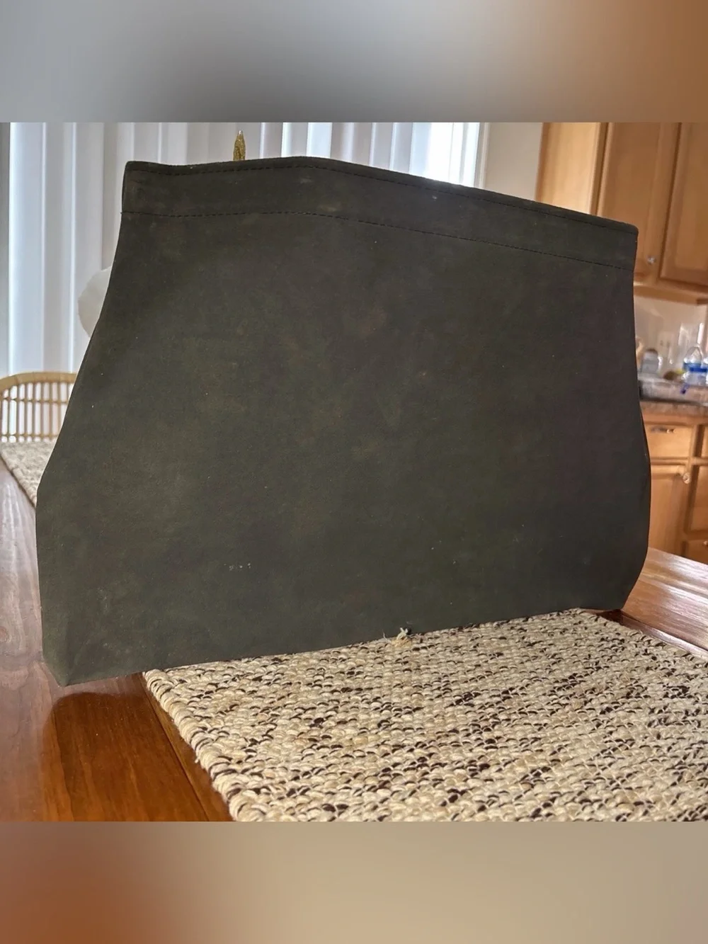 Air National Guard Vintage Black Portfolio Case